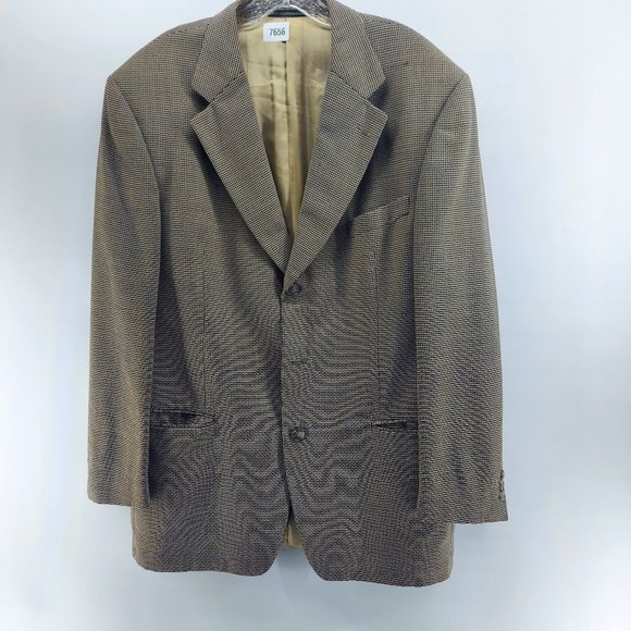 Valentino boutique Vintage brown lined  Blazer size 32 - Picture 1 of 16